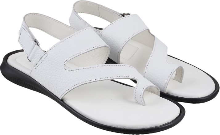 metro white sandals