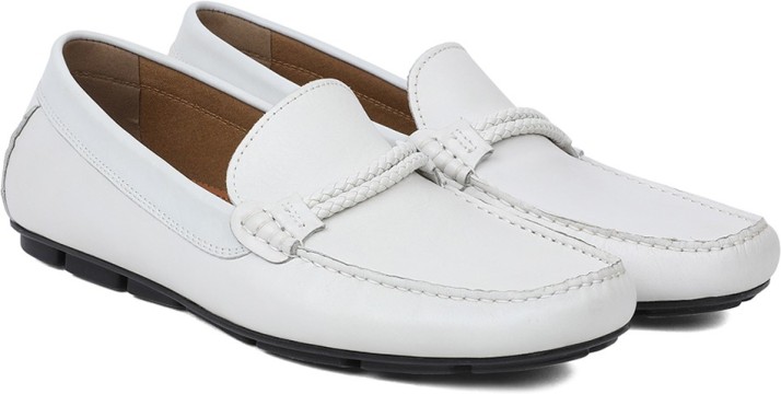 aldo white loafers