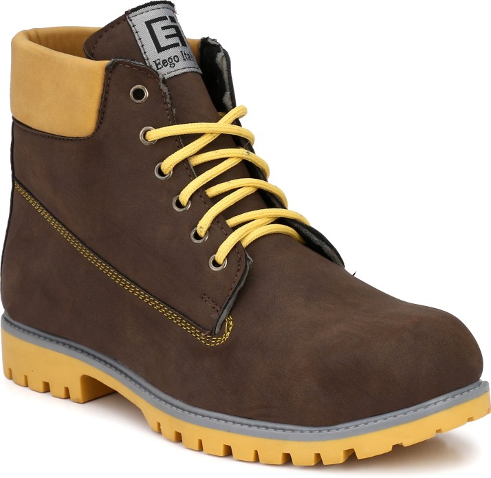 trendy steel toe boots