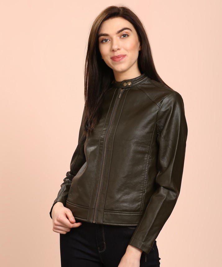 levis women leather jacket