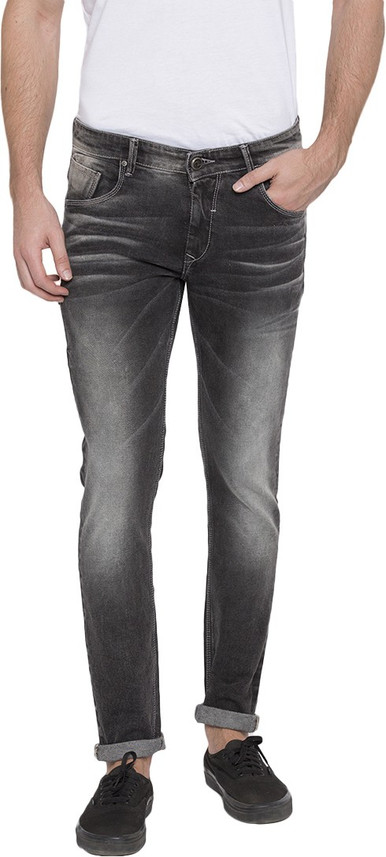spykar black jeans online