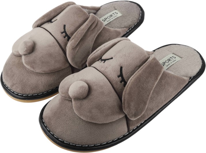 fur slippers flipkart