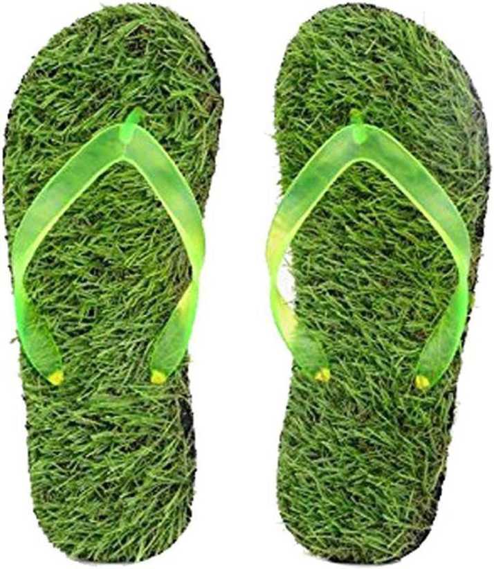 Ldhsati Comfortable House Walk Grass Flip Flops Slippers For Men