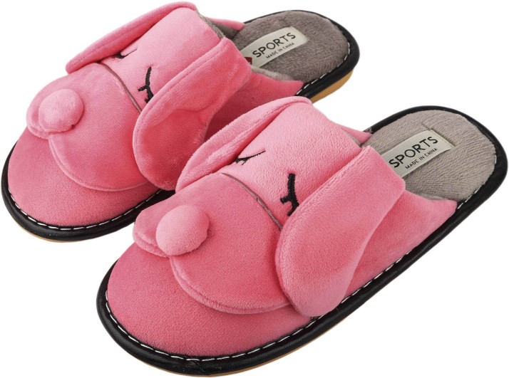 fur slippers flipkart