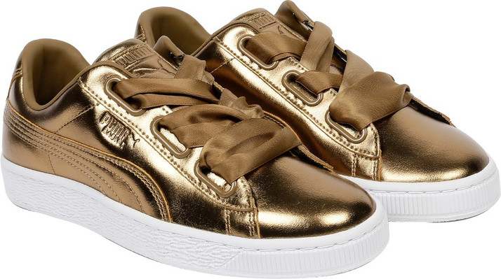 puma basket heart luxe