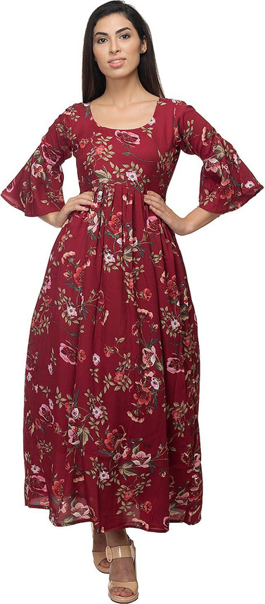 one piece long dress flipkart
