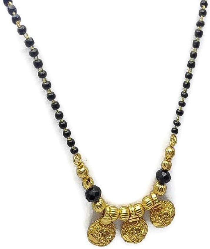 Dasync Mangal Sutra Locket Gold Plated 