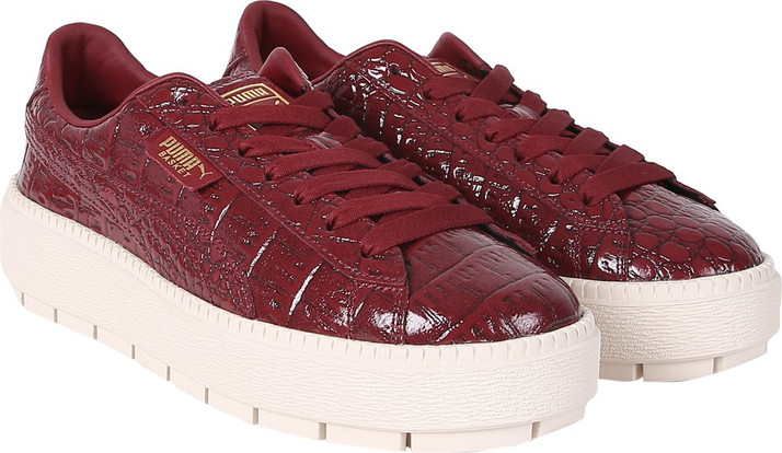 puma pomegranate sneakers