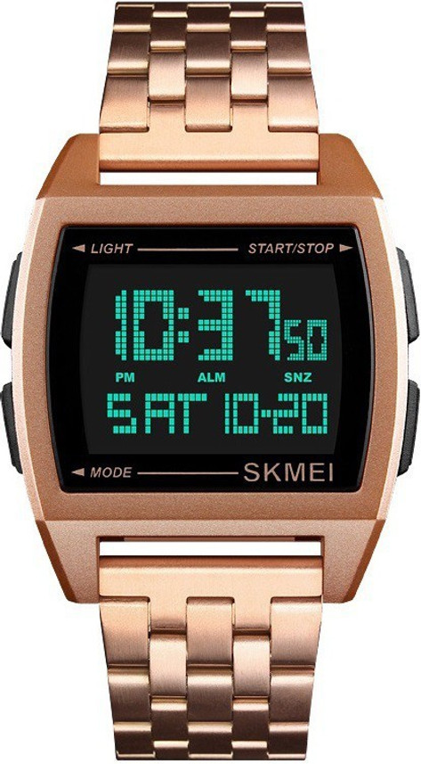 skmei rose gold watch