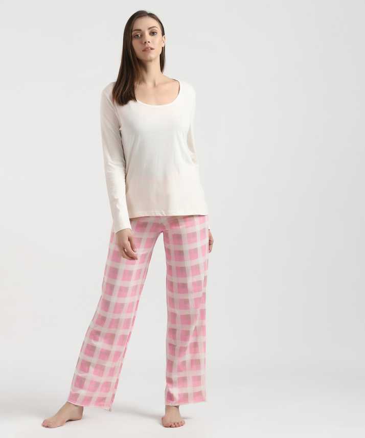 Marks Spencer Women Checkered Multicolor Top Pyjama Set Price In India Buy Marks Spencer Women Checkered Multicolor Top Pyjama Set At Flipkart Com Top Pyjama Set