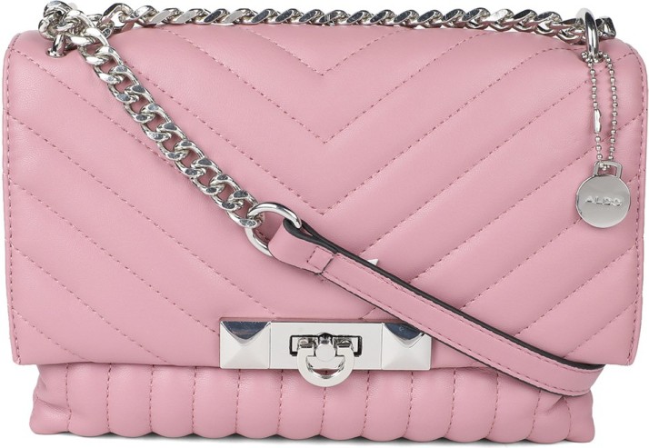 aldo pink sling bag