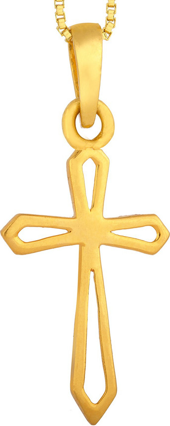 Joyalukkas Holy Cross Gold Pendant 22kt 