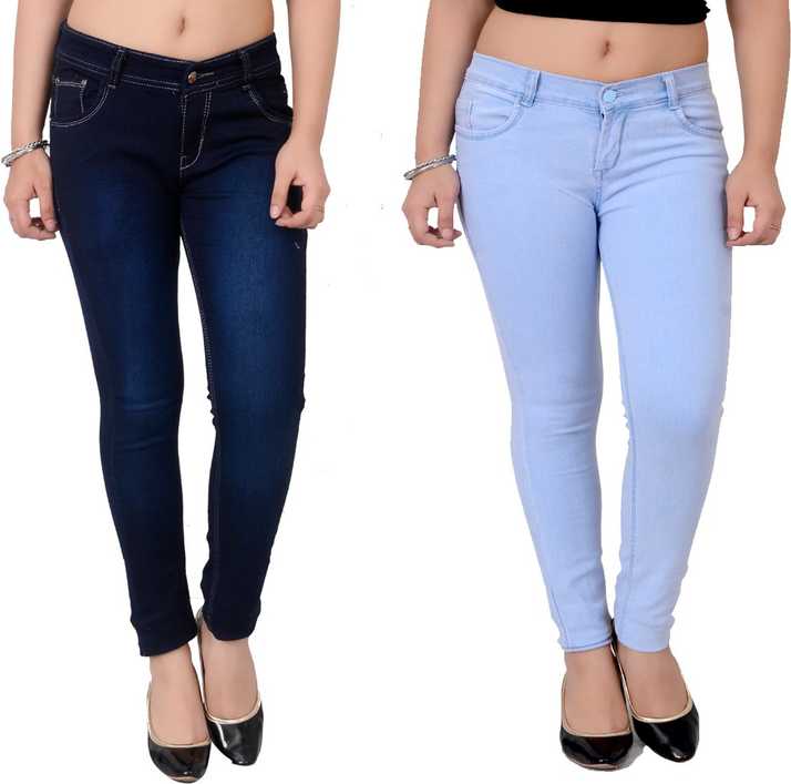 Royal Stuff Slim Women Dark Blue Light Blue Jeans Buy Royal Stuff Slim Women Dark Blue Light Blue Jeans Online At Best Prices In India Flipkart Com