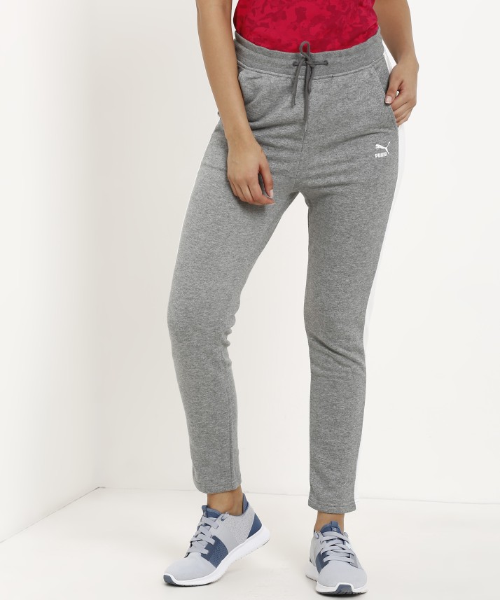 women's grey track pants