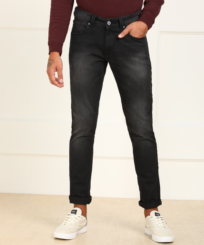 spykar black jeans online