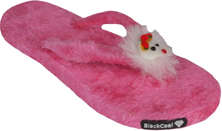 black ladies bedroom slippers