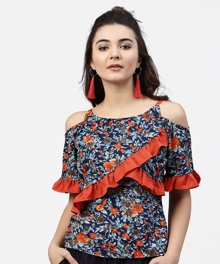 ruffle top flipkart