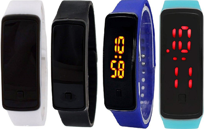led bracelet watch flipkart