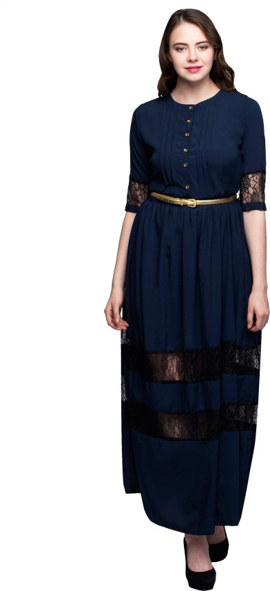 long dress on flipkart