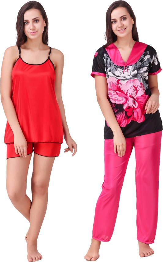 hot night dress flipkart