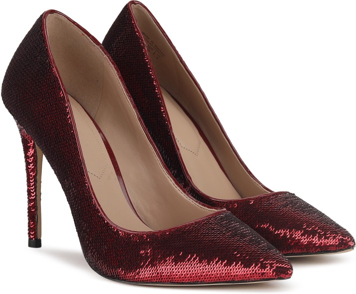 maroon heels online