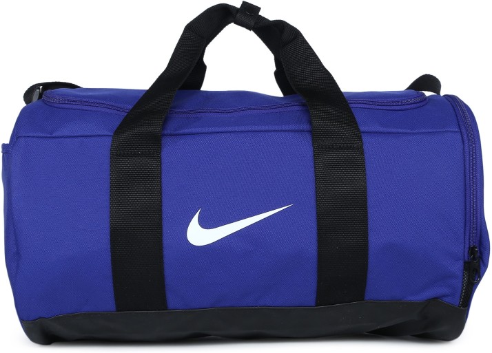 blue nike duffle bag