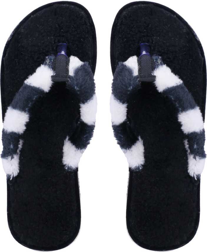Bhains Ki Ankh Women S Flip Flop Faux Fur Soft Slide Flat