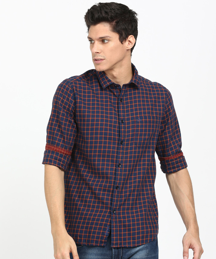 John miller Men Printed, Checkered 
