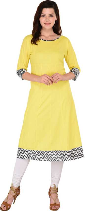 Drapes Casual Chevron Zig Zag Women Kurti Buy Drapes Casual