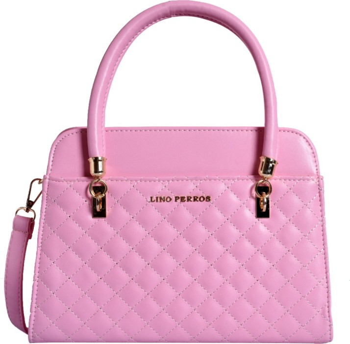 lino perros pink handbag