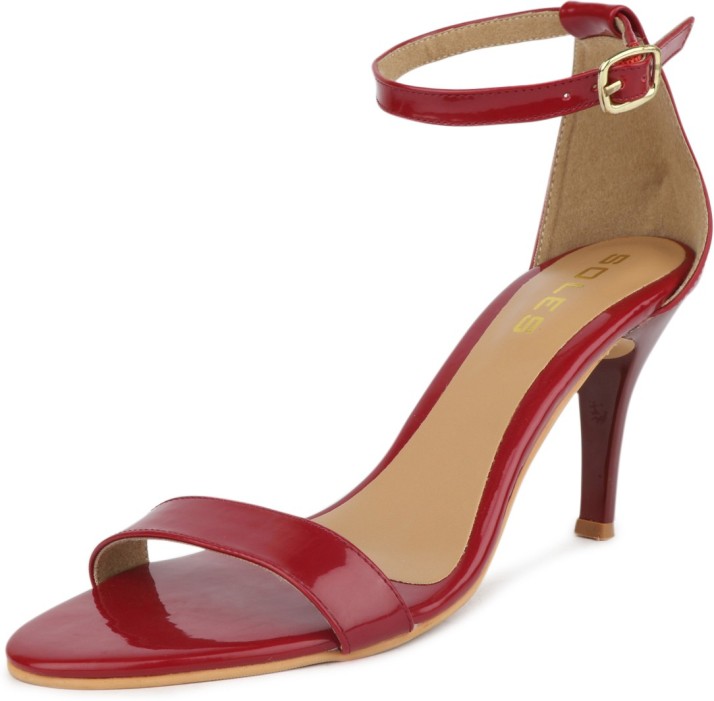 Buy > red heels flipkart > in stock