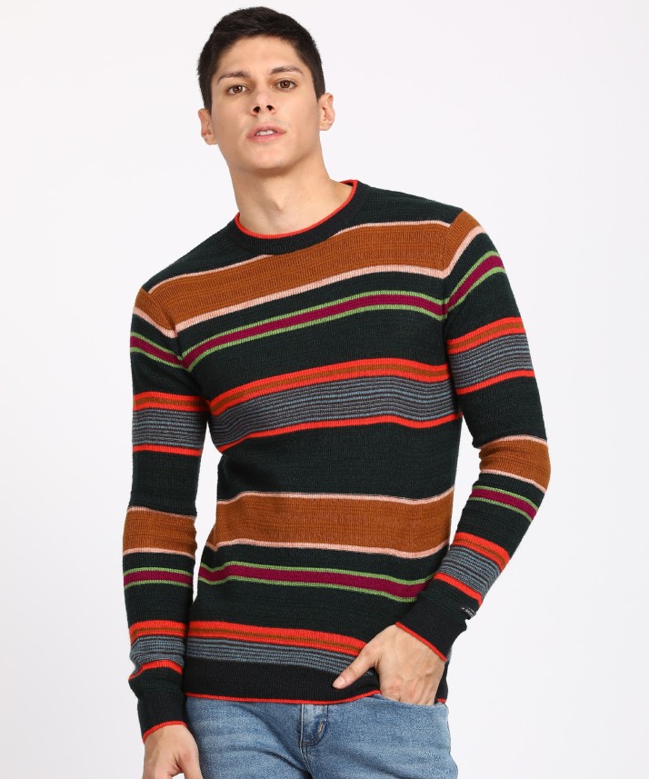 scotch and soda orange sweater