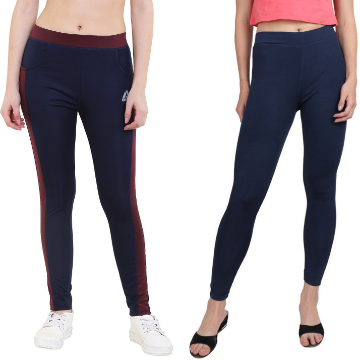 Reddit Color Block Women Dark Blue 