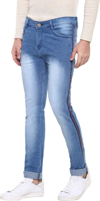 side stripe jeans flipkart
