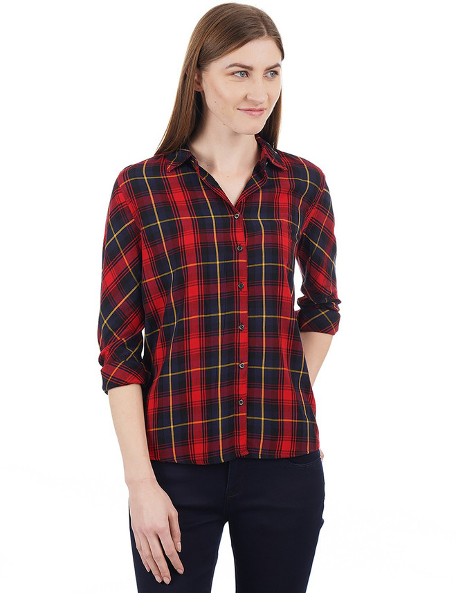 tartan jeans womens