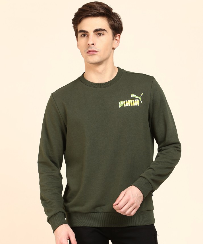 Puma Full Sleeve Solid Men Sweatshirt 