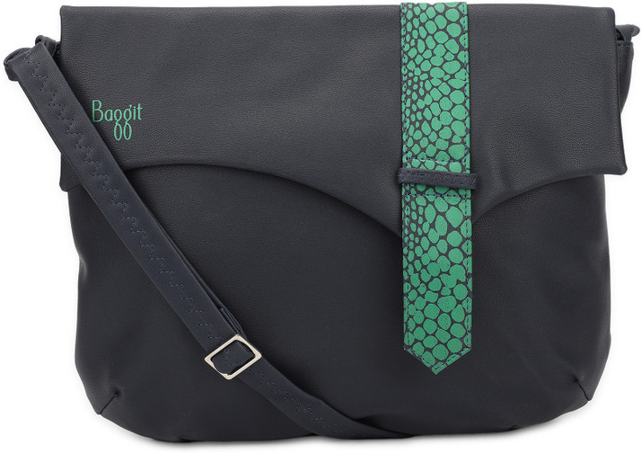 baggit blue sling bag
