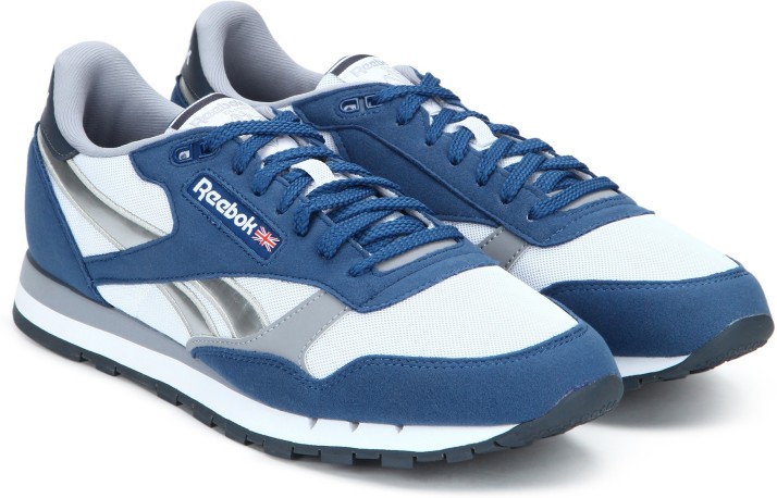 reebok leather sports shoes