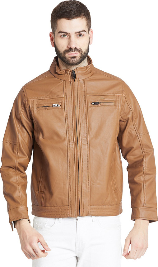 okane leather jacket