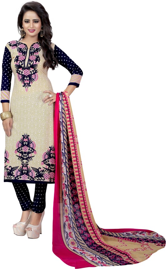 chiffon material churidar