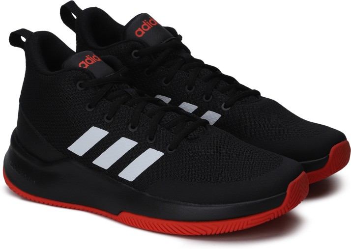 adidas basketball black shoes