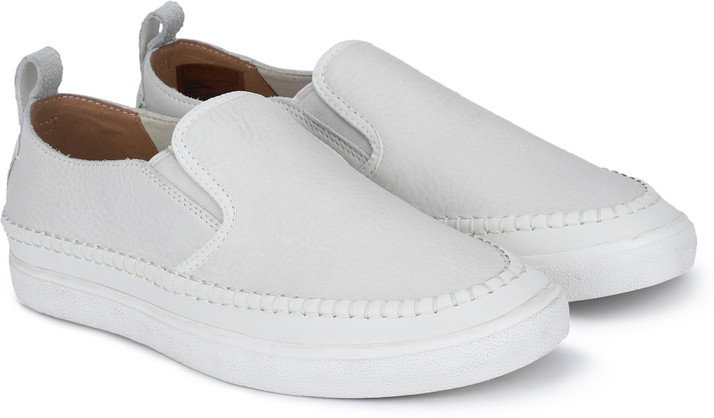 clarks white sneakers