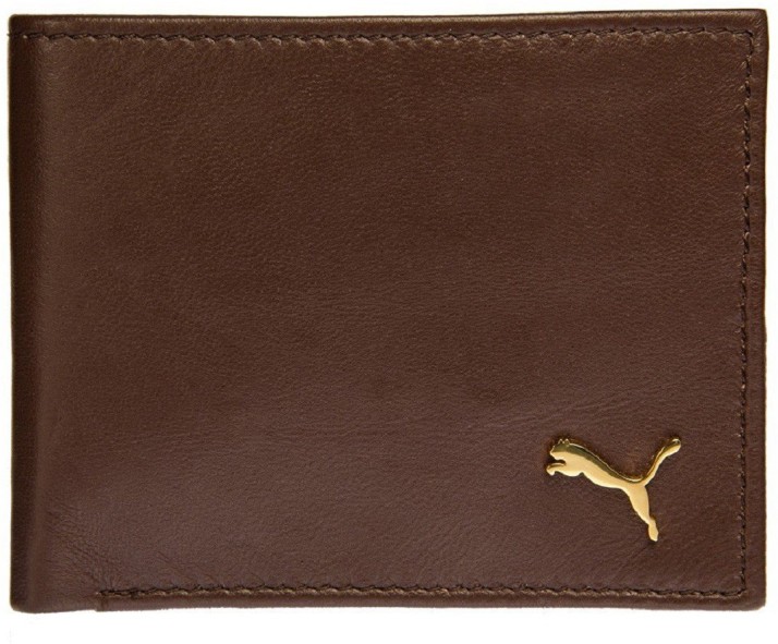 Puma Men Casual Brown Genuine Leather 