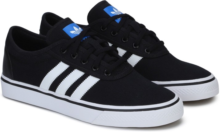 black canvas shoes adidas