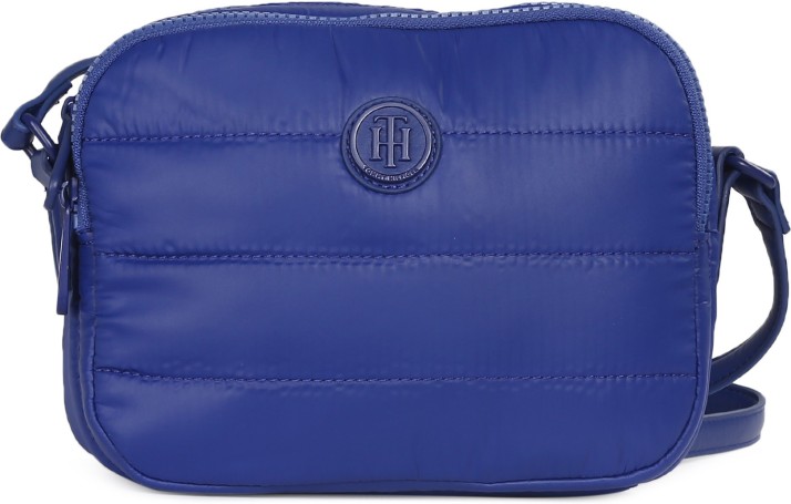 tommy hilfiger blue women sling bag