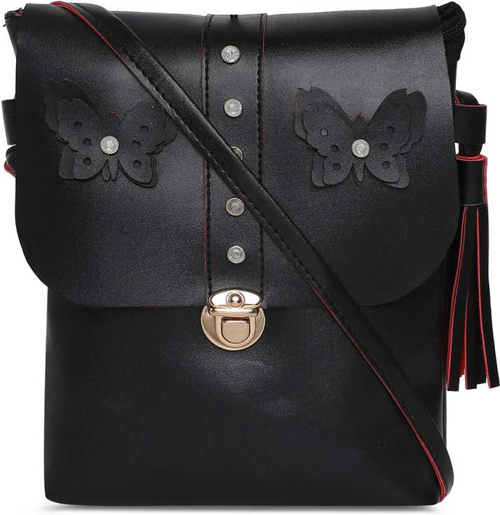 Shagun Creations Black Sling Bag Black Price In India Flipkart Com Bags and accessories anekke arizona and anekke jungle.