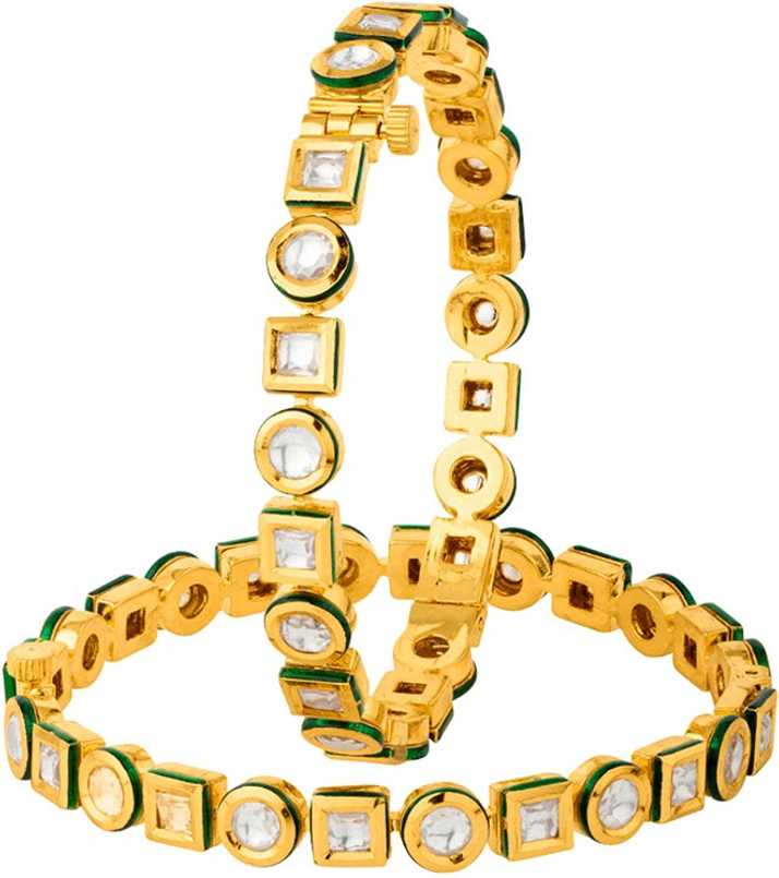 Voylla Brass Gold Plated Bangle Price In India Buy Voylla Brass Gold Plated Bangle Online At Best Prices In India Flipkart Com Voylla fashion jewellery bangles review. flipkart