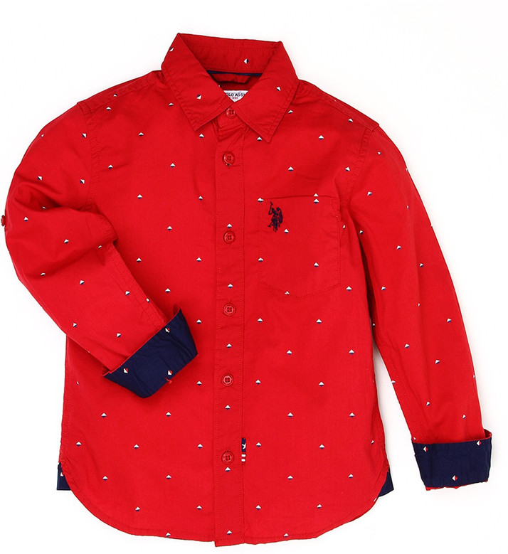 baby boy polo button up