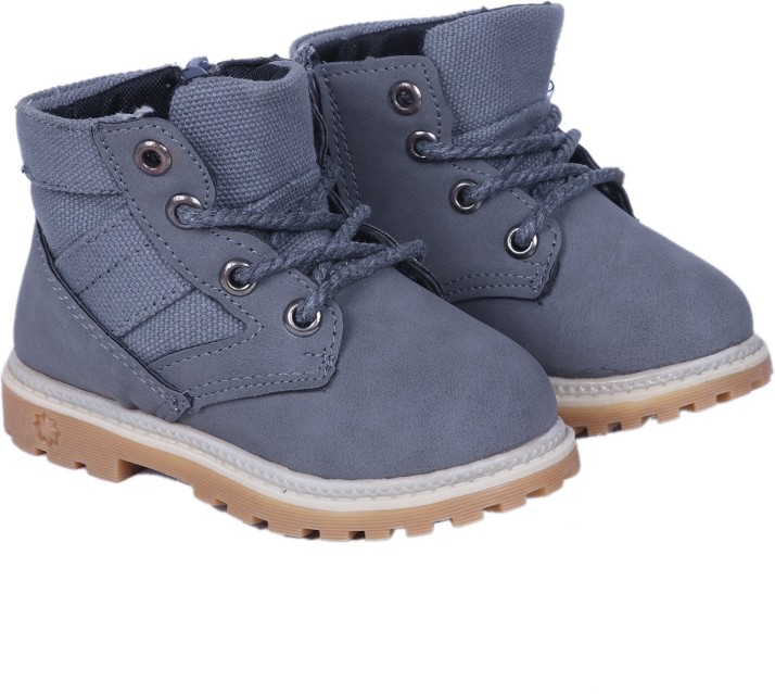 FEETWELL Boys Lace Casual Boots Price 