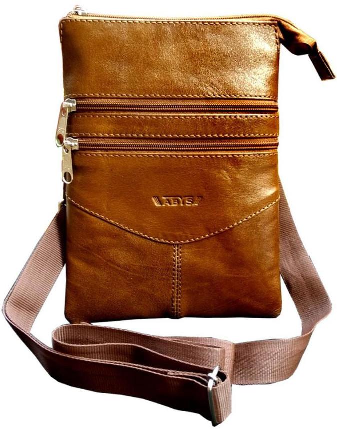 tan travel bag